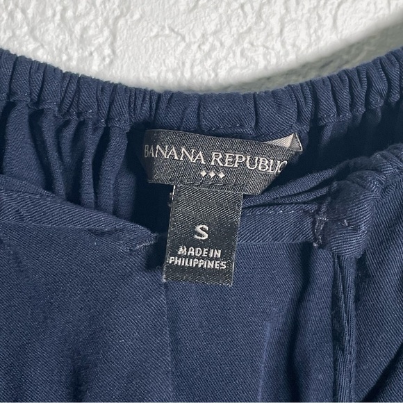 Banana Republic Dress Midi Spaghetti Strap Summer Dress Women’s Size Small Blue - Picture 4 of 9